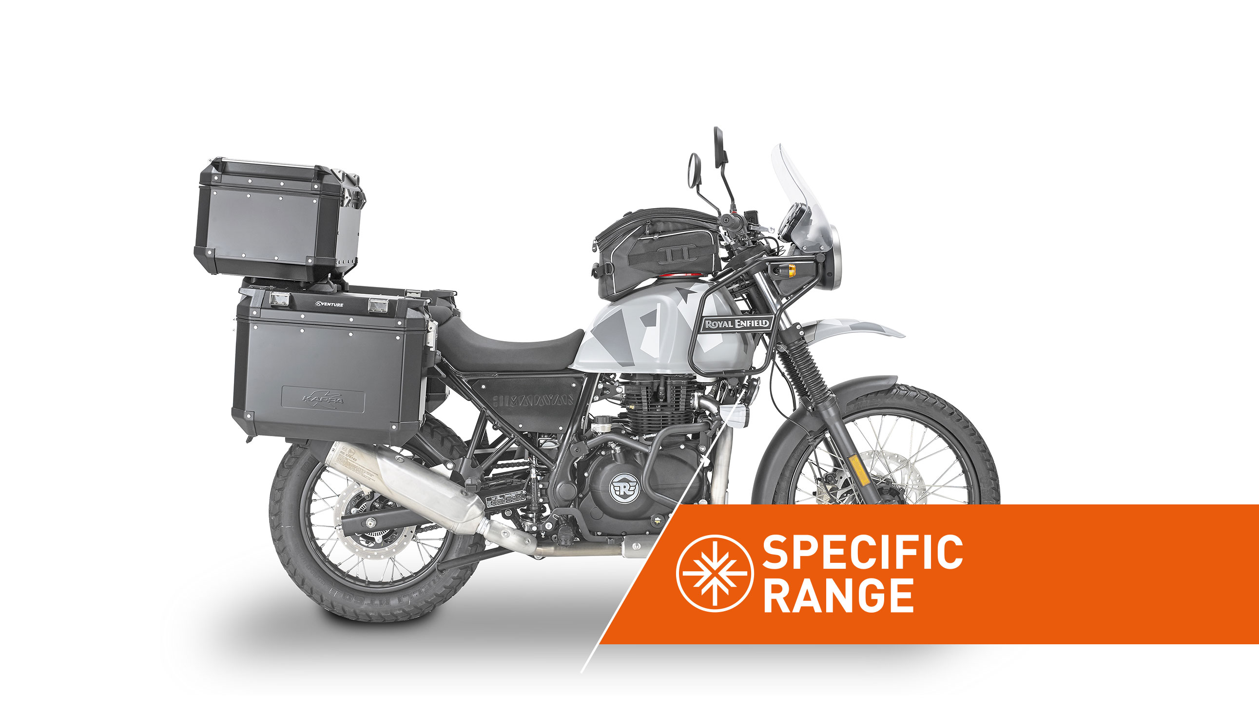 Linea di accessori specifica per ROYALENFIELD HIMALAYAN